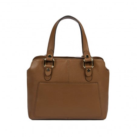 Damentasche Schultertasche 004g cognacbraun