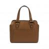Damentasche Schultertasche 004g cognacbraun
