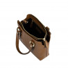 Damentasche Schultertasche 004g cognacbraun