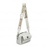 Damenschultertasche 006g grau stahlgrau