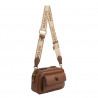 Damenhandtasche 006g Cognacbraun