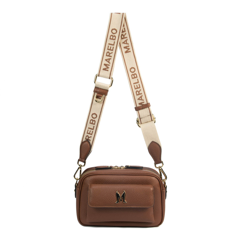 Damenhandtasche 006g Cognacbraun