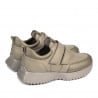 Damen Sportschuhe 6060 beige kombiniert