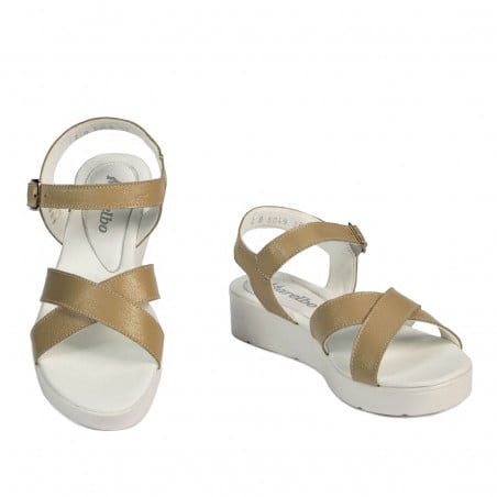 Damensandalen 5049-1 Avocado