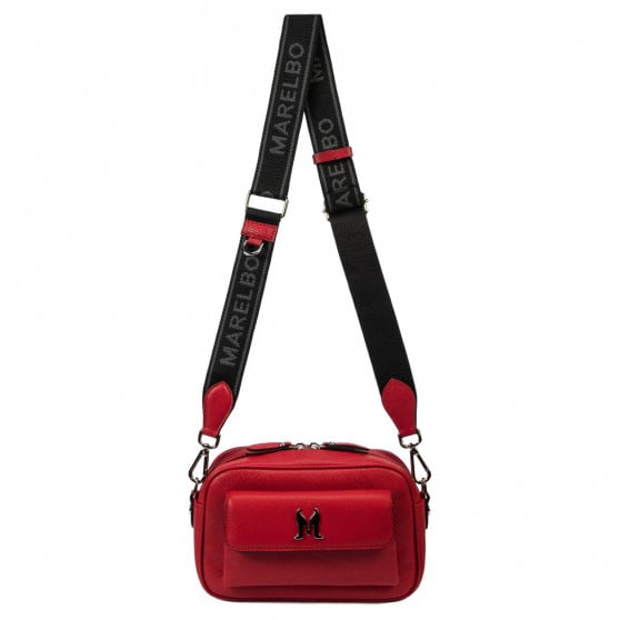 Damentasche Umhängetasche 006g rot Saffiano Damentasche Umhängetasche 006g rot Saffiano