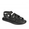 Damensandalen 5089 schwarz