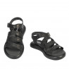 Damensandalen 5089 schwarz