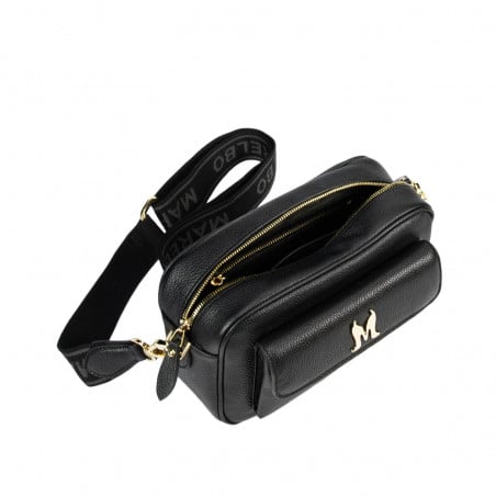 Damentasche Schultertasche 006g schwarz