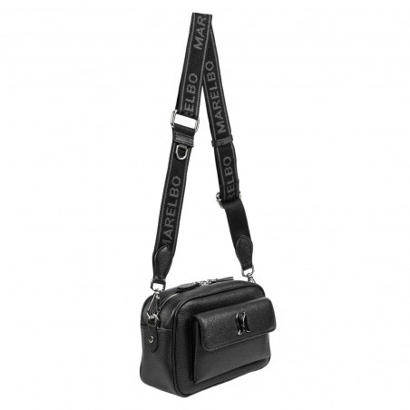 Damentasche Schultertasche 006g 01 schwarz