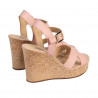 Damensandalen 5095 rosa