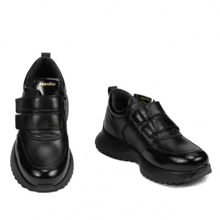 Damen-Sportschuhe 6060 in Schwarz kombiniert