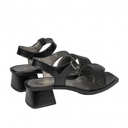 Damensandalen 5097 schwarz