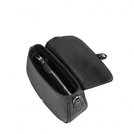 Damentasche Schultertasche 007g schwarz