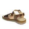 Damensandalen 5090 kupfer kombiniert