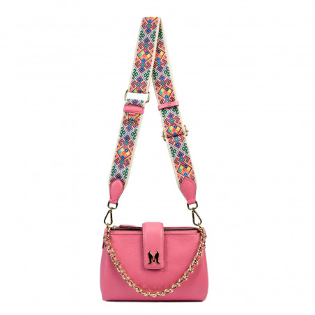 Damentasche Schultertasche 003g rosa