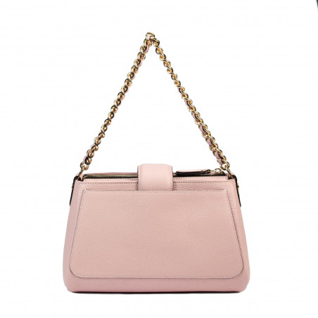 Damen Schultertasche 003g 01 Puderrosa