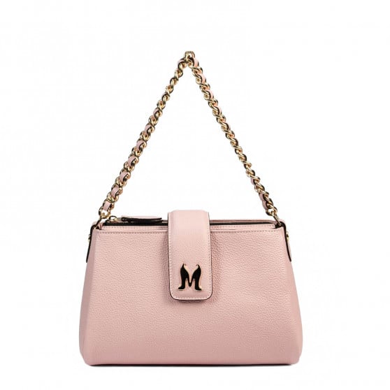Damen Schultertasche 003g 01 Puderrosa Damen Schultertasche 003g 01 Puderrosa