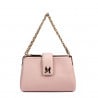 Damen Schultertasche 003g 01 Puderrosa