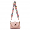 Damen Schultertasche 003g 01 Puderrosa