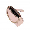 Damen Schultertasche 003g 01 Puderrosa