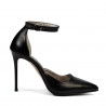 Elegante Damenschuhe 1296 schwarz