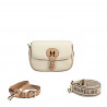 Damentasche zum Umhängen 007g beige Latte