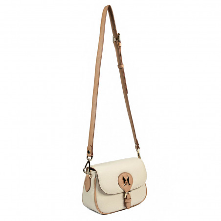 Damentasche zum Umhängen 007g beige Latte
