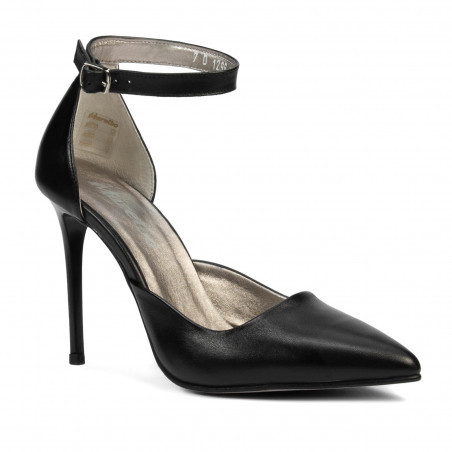 Elegante Damenschuhe 1296 schwarz