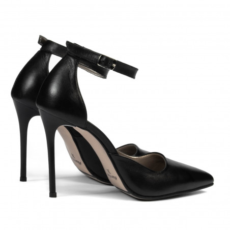 Elegante Damenschuhe 1296 schwarz