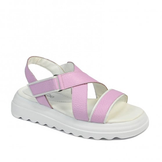 Damensandalen 5092 in kombinierter Rosa Damensandalen 5092 in kombinierter Rosa