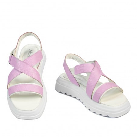 Damensandalen 5092 in kombinierter Rosa
