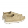 Damenmokassins 6061 beige