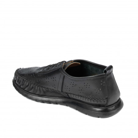 Damen-Mokassins 6061 schwarz