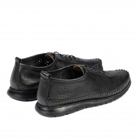 Damen-Mokassins 6061 schwarz