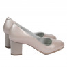 Elegante Damenschuhe 1268 Perlmutt Cappuccino