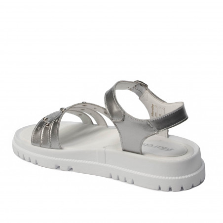 Damensandalen 5096 silber