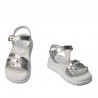Damensandalen 5096 silber