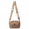 Damentasche Schultertasche 006g Capuccino