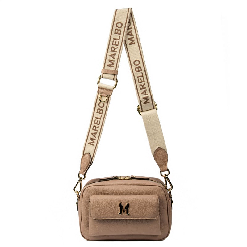 Damentasche Schultertasche 006g Capuccino
