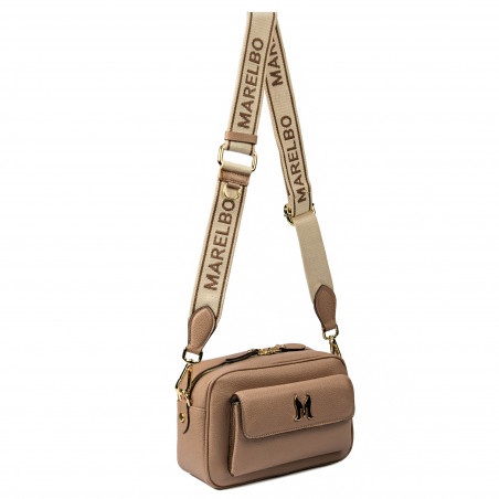 Damentasche Schultertasche 006g Capuccino