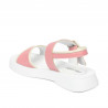 Damensandalen 5094 rosa kombiniert