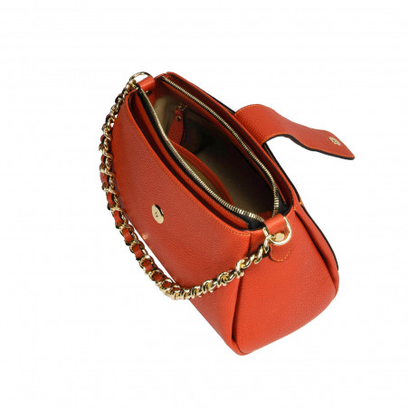 Damenschultertasche 003g 01 orange