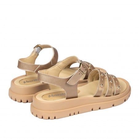 Damen Sandalen 5096 kupferfarben
