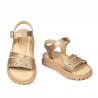 Damen Sandalen 5096 kupferfarben