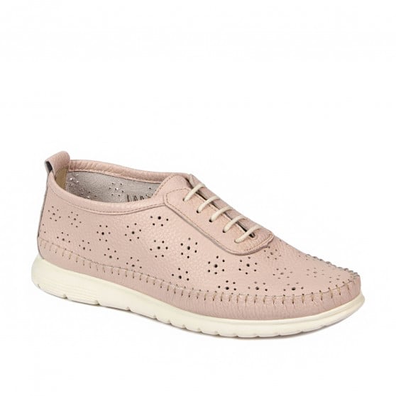 Damen Mokassins 6061 Puder Damen Mokassins 6061 Puder