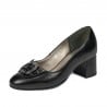Elegante Damenschuhe 1274-1 schwarz