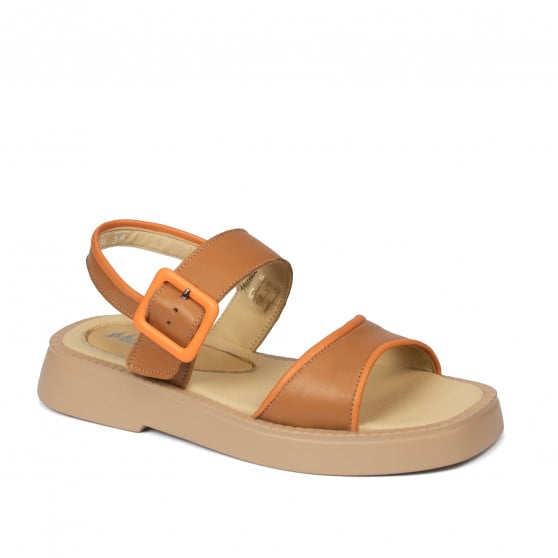 Damensandalen 5094 Braun kombiniert Damensandalen 5094 Braun kombiniert