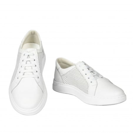 Freizeitschuh/Sportschuh Herren 954 weiß