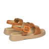 Damensandalen 5094 Braun kombiniert