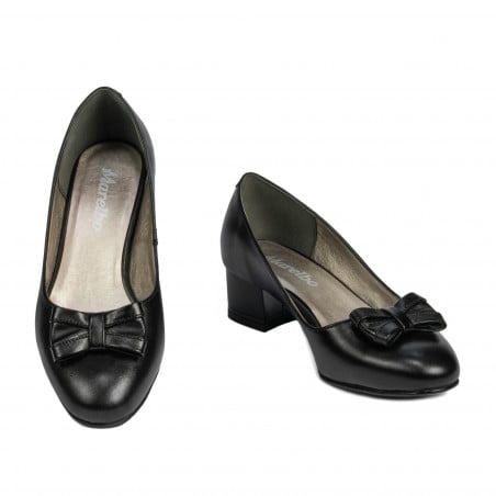 Elegante Damenschuhe 1270-1 schwarz